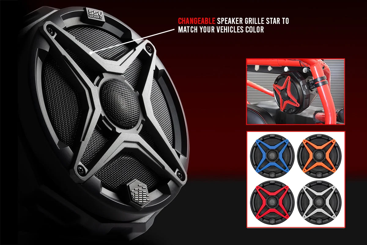 SSV Works 3-Speaker SSV Works Audio Kit - 2020-2023 Kawasaki KRX1000 2-Seater 11 SSV Works 3-Speaker SSV Works Audio Kit - 2020-2023 Kawasaki KRX1000 2-Seater - Image 9