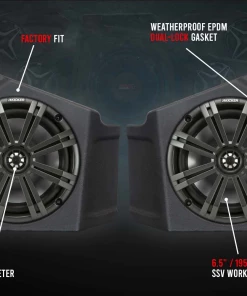 SSV Works 5-Speaker Kicker Audio-Kit - 2020-2023 Kawasaki KRX1000 2-Seater 13 SSV Works 5-Speaker Kicker Audio-Kit - 2020-2023 Kawasaki KRX1000 2-Seater -SuperATV Sales Shop SSV Works 3 Speaker Kicker Audio Kit 2020 2023 Kawasaki KRX1000 2 Seater 2 1