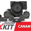 SSV Works Complete Kicker 5-Speaker Phase X Plug-and-Play System - 2017-2023 Can-Am X3 -SuperATV Sales Shop SSV Works Complete Kicker 5 Speaker Phase X Plug and Play System 2017 2023 Can Am X3