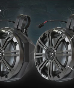 Alternative view of SSV Works Complete Kicker 5-Speaker Phase X Plug-and-Play System - 2017-2023 Can-Am X3