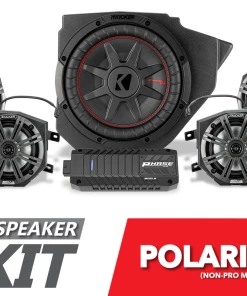 SSV Works Complete Kicker 5-Speaker Plug-&amp;-Play System For Ride Command - 2014-2023 Polaris RZR
