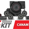 SSV Works Complete Kicker 5-Speaker Plug-and-Play System - 2017-2023 Can-Am X3 -SuperATV Sales Shop SSV Works Complete Kicker 5 Speaker Plug and Play System 2017 2023 Can Am X3