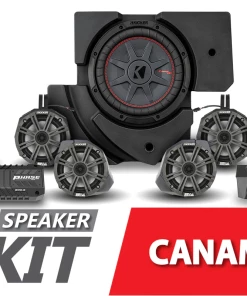 SSV Works Complete Kicker 5-Speaker Plug-and-Play System - 2017-2023 Can-Am X3