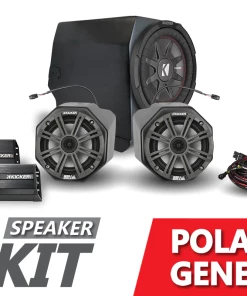 SSV Works Kicker 3-Speaker Plug-&-Play System For Ride Command - 2016-2020 Polaris General