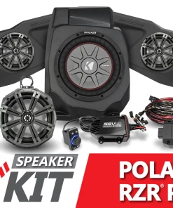 SSV Works Phase X Kicker 5-Speaker Plug-&-Play System - 2020-2023 Polaris RZR Pro