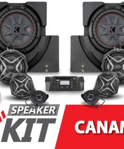 SSV Works Phase X SSV 8-Speaker Plug-&amp;-Play System - 2017-2023 Can-Am X3