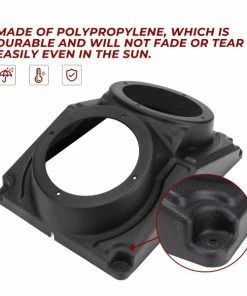 Kemimoto ATV/UTV/Cart Overhead Roof Mount Speaker Pods Enclosure 6.5 Inch -SuperATV Sales Shop Speaker Pods Enclosure 4