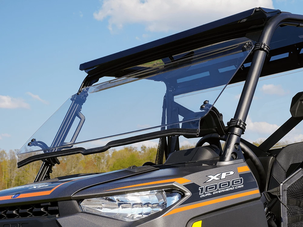 Spike Power Sports Spike Polaris Ranger (Pro-Fit) XP 1000 Tilting Scratch Resistant Windshield (2018+) 3 Spike Power Sports Spike Polaris Ranger (Pro-Fit) XP 1000 Tilting Scratch Resistant Windshield (2018+)