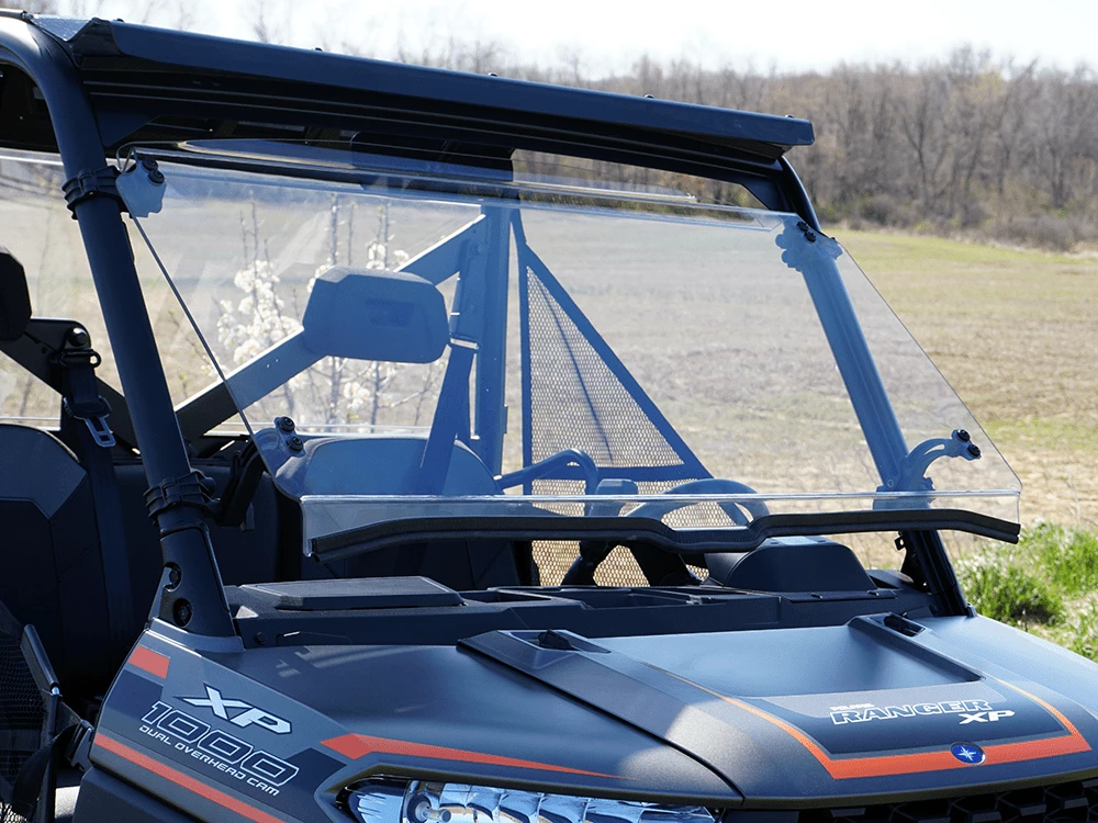 Spike Power Sports Spike Polaris Ranger (Pro-Fit) XP 1000 Tilting Scratch Resistant Windshield (2018+) 8 Spike Power Sports Spike Polaris Ranger (Pro-Fit) XP 1000 Tilting Scratch Resistant Windshield (2018+) - Image 6