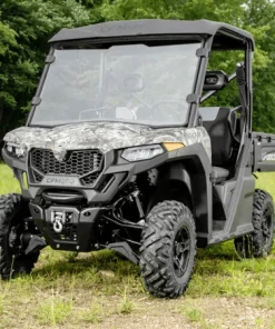 Alternative view of SuperATV CFMOTO UForce 600 Scratch Resistant Full Windshield