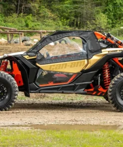 SuperATV Can-Am X3 Primal Soft Cab Enclosure Upper Doors -SuperATV Sales Shop SuperATV Can Am X3 Primal Soft Cab Enclosure Upper Doors 2