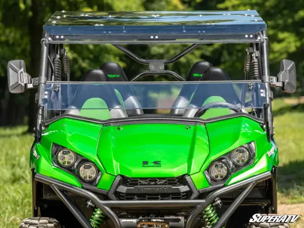 SuperATV Kawasaki Teryx 3-IN-1 Windshield - Image 6