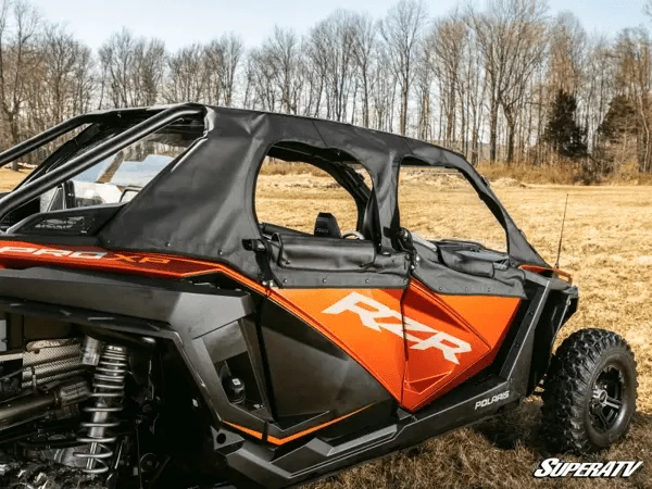 SuperATV Polaris RZR Pro XP4 Primal Soft Cab Enclosure Upper Doors 5 SuperATV Polaris RZR Pro XP4 Primal Soft Cab Enclosure Upper Doors - Image 3