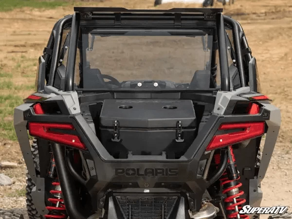 SuperATV Polaris RZR Turbo R Rear Windshield - Image 2