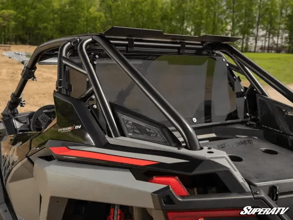 SuperATV Polaris RZR Turbo R Rear Windshield - Image 3