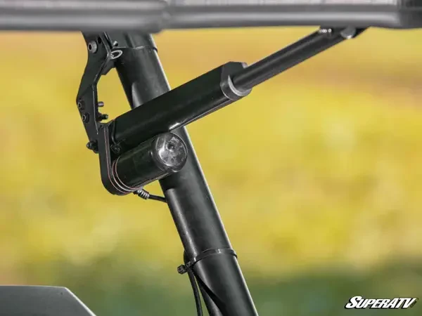 SuperATV Polaris RZR XP Turbo Maxdrive Power Flip Windshield - Image 7