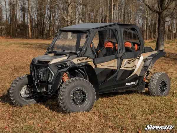 SuperATV Polaris RZR XP4 Turbo Primal Soft Cab Enclosure Upper Doors 4 SuperATV Polaris RZR XP4 Turbo Primal Soft Cab Enclosure Upper Doors - Image 2