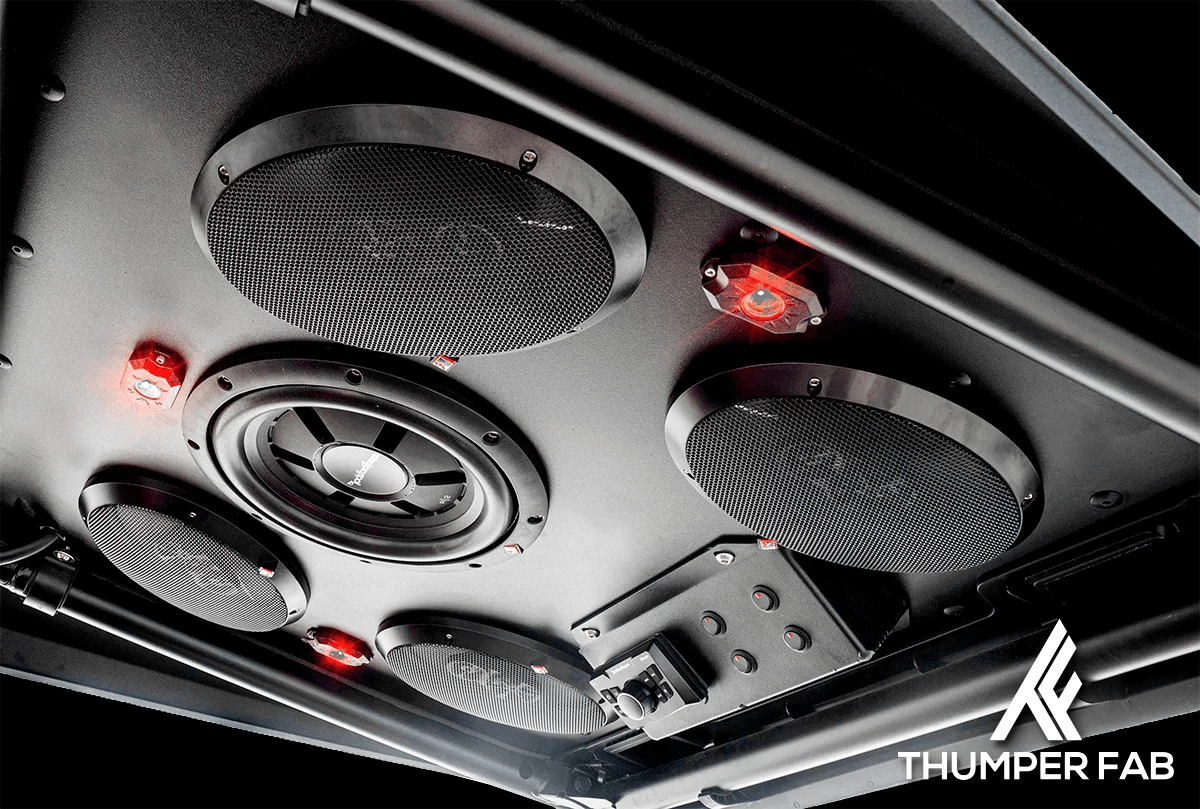 Thumper Fab RZR (2 Seat) Level 2 And 3 Audio Roof - Image 12