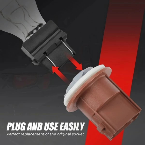 Kemimoto Polaris RZR Tail Light Lamp Socket - Image 3