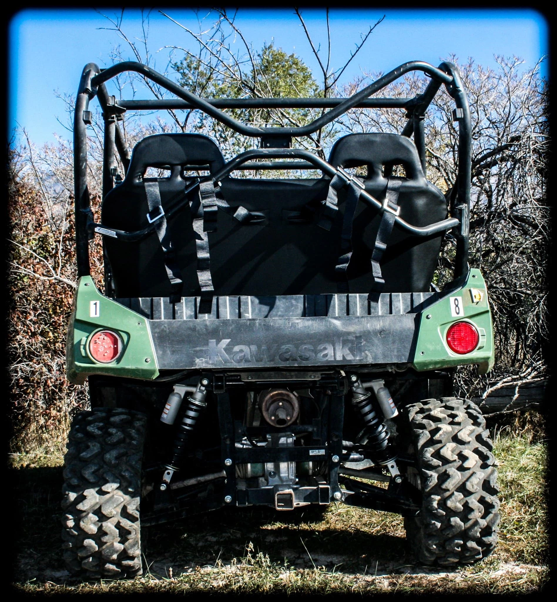 UTV Mountain Accessories UTVMA Kawasaki Teryx 4 Rear Bench Seat 9 UTV Mountain Accessories UTVMA Kawasaki Teryx 4 Rear Bench Seat - Image 7
