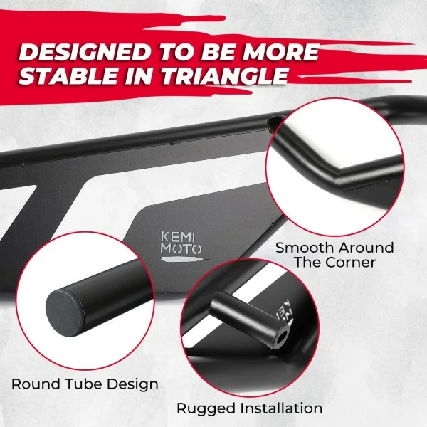 Kemimoto CFMOTO ZForce 950 Sport/HO Sport/HO EX Tree Kickers Nerf Bars Rock Sliders - Image 3