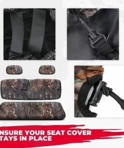 Kemimoto Polaris Ranger 500 700 800 2002-2008 UTV Camo Seat Covers -SuperATV Sales Shop UTV Camo Seat 5