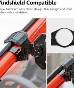 Kemimoto Universal UTV 1.75"-2" Rear View Side Mirror Fit -SuperATV Sales Shop UTV Rear View Side Mirror Fit 2