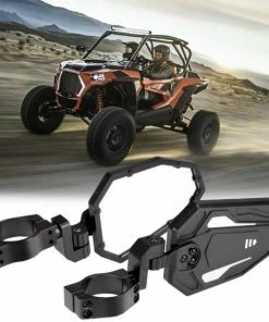Kemimoto Universal UTV 1.75"-2" Rear View Side Mirror Fit -SuperATV Sales Shop UTV Rear View Side Mirror Fit 6