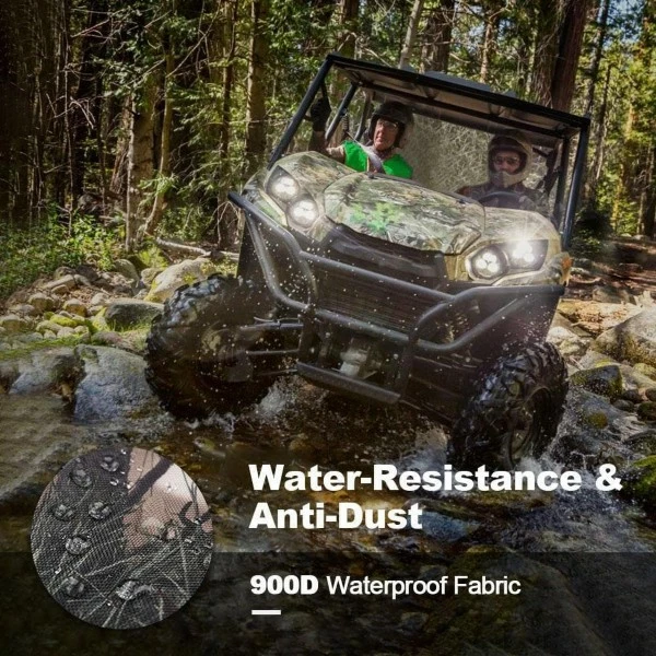 Kemimoto Kawasaki Mule 3000 3010 4000 4010 UTV Seat Cover Camo Seat Cover Fit 4 Kemimoto Kawasaki Mule 3000 3010 4000 4010 UTV Seat Cover Camo Seat Cover Fit - Image 2