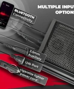 Kemimoto UTV 16 Inch Sound Bar, IP65 Waterproof/Dustproof Bluetooth Connectivity 13 Kemimoto UTV 16 Inch Sound Bar, IP65 Waterproof/Dustproof Bluetooth Connectivity -SuperATV Sales Shop UTV Sound Bar 4