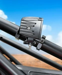 Kemimoto Aluminum UTV Whip Light Mount Bracket For 1.5 To 2" Roll Cage 15 Kemimoto Aluminum UTV Whip Light Mount Bracket For 1.5 To 2" Roll Cage -SuperATV Sales Shop UTV Whip Light Mount 2