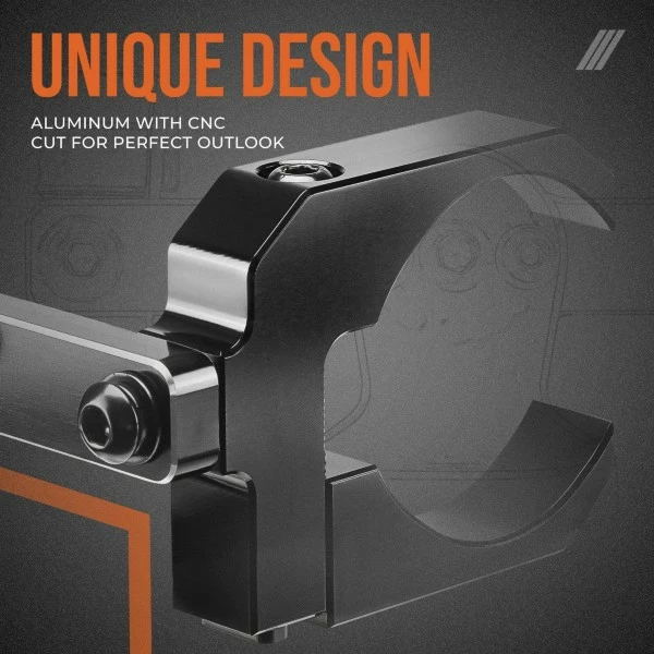Kemimoto Aluminum UTV Whip Light Mount Bracket For 1.5 To 2" Roll Cage 12 Kemimoto Aluminum UTV Whip Light Mount Bracket For 1.5 To 2" Roll Cage - Image 10