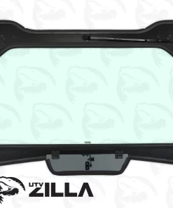 UTVZilla Full Glass Windshield For Polaris RZR Turbo S With Wiper -SuperATV Sales Shop UZ P TURS WS GLS red