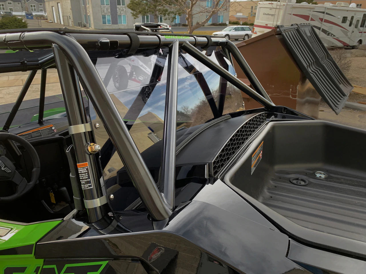 UTVZilla Wildcat XX Tinted Rear Window - Image 5