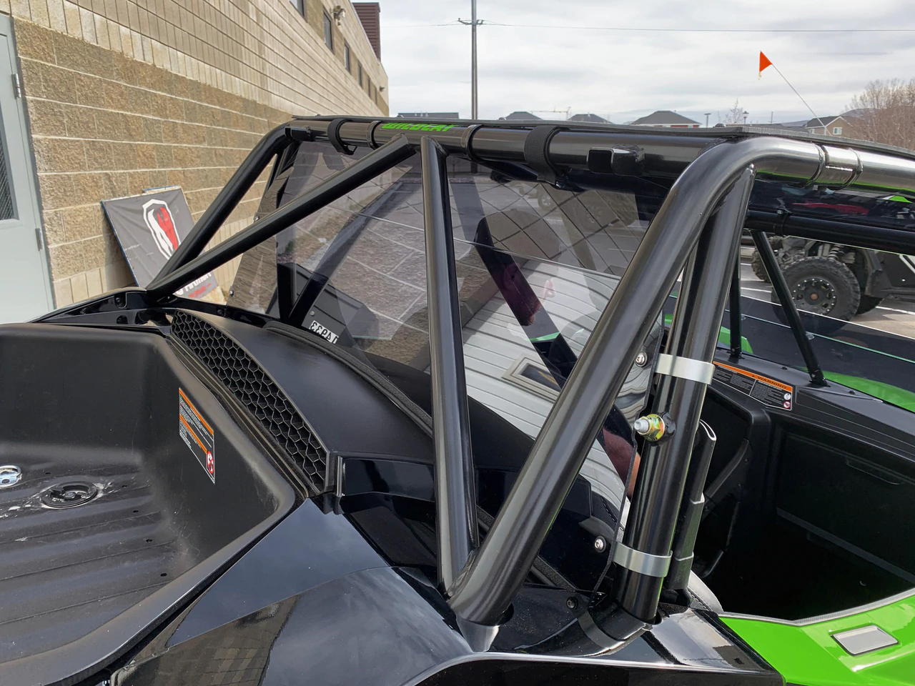 UTVZilla Wildcat XX Tinted Rear Window - Image 2