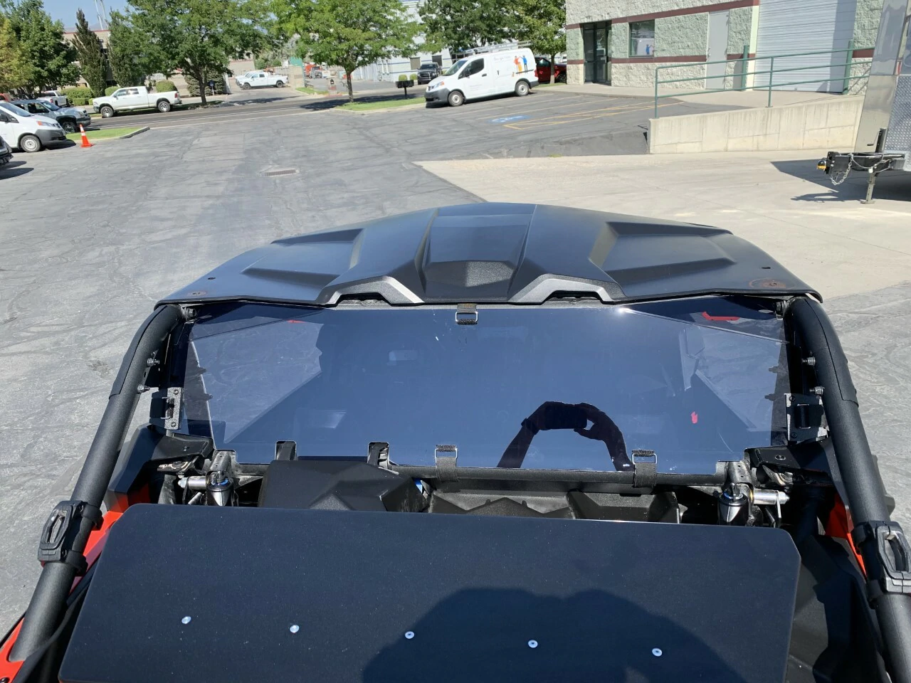 UTVZilla Can Am X3 Maverick Rear Window Tinted - Image 2