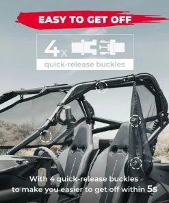 Kemimoto CFMOTO ZForce 950 SPORT/HO SPORT/HO EX Window Nets 12 Kemimoto CFMOTO ZForce 950 SPORT/HO SPORT/HO EX Window Nets -SuperATV Sales Shop Window Nets Fit 3
