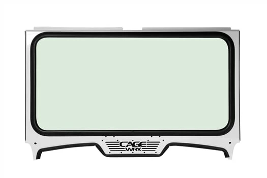 CageWRX Baja Spec/Competition Cage Aluminum Glass Windshield - RZR Turbo S 3 CageWRX Baja Spec/Competition Cage Aluminum Glass Windshield - RZR Turbo S