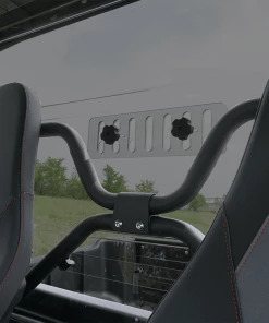 Alternative view of Spike Power Sports Spike Yamaha Wolverine X-2 Tinted Rear Windshield W/Vent