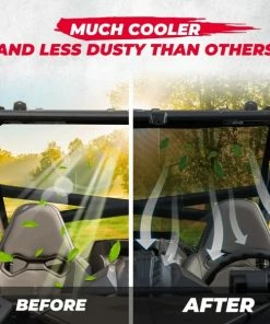 Alternative view of Kemimoto CFMOTO ZForce 950 SPORT / HO SPORT / HO EX Rear Window Nets