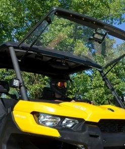SuperATV Can-Am Defender Scratch Resistant Flip Windshield 12 SuperATV Can-Am Defender Scratch Resistant Flip Windshield -SuperATV Sales Shop can am defender scratch resistant flip windshield 02