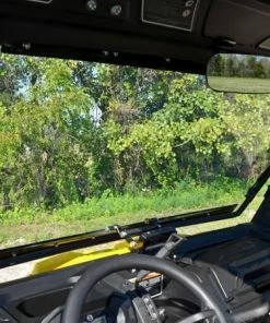 SuperATV Can-Am Defender Scratch Resistant Flip Windshield 13 SuperATV Can-Am Defender Scratch Resistant Flip Windshield -SuperATV Sales Shop can am defender scratch resistant flip windshield 07