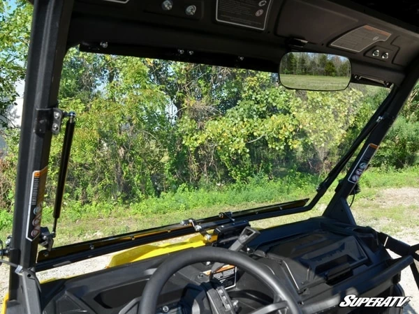 SuperATV Can-Am Defender Scratch Resistant Flip Windshield 7 SuperATV Can-Am Defender Scratch Resistant Flip Windshield - Image 5