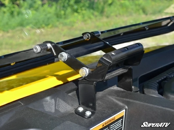 SuperATV Can-Am Defender Scratch Resistant Flip Windshield 8 SuperATV Can-Am Defender Scratch Resistant Flip Windshield - Image 6