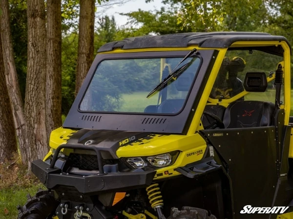SuperATV Can-Am Defender Glass Windshield 8 SuperATV Can-Am Defender Glass Windshield - Image 6