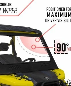 SuperATV Can-Am Defender Glass Windshield 13 SuperATV Can-Am Defender Glass Windshield -SuperATV Sales Shop can am defenderglass 4
