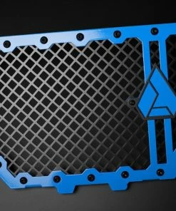 Assault Industries Hellfire V2 Front Grill (FITS: POLARIS RZR XP SERIES) - BLUE (2014-2017)