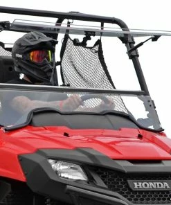 SuperATV Honda Pioneer 700 Scratch Resistant Flip Windshield
