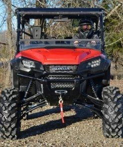 SuperATV Honda Pioneer 1000 Scratch-Resistant Flip Windshield 10 SuperATV Honda Pioneer 1000 Scratch-Resistant Flip Windshield -SuperATV Sales Shop honda pioneer flip windshield 2