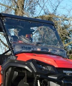 SuperATV Honda Pioneer 1000 Scratch-Resistant Flip Windshield 11 SuperATV Honda Pioneer 1000 Scratch-Resistant Flip Windshield -SuperATV Sales Shop honda pioneer flip windshield 6